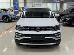 2023 Volkswagen T-Cross 1.5L AT Comfort, белый — фото 2