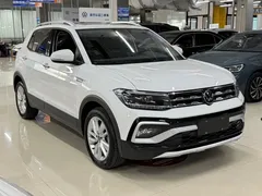 2023 Volkswagen T-Cross 1.5L AT Comfort, белый — фото 3