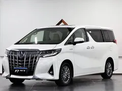 2021 Toyota Alphard Hybrid 2.5L Luxury, белый — фото 1