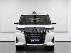 2021 Toyota Alphard Hybrid 2.5L Luxury, белый — фото 2