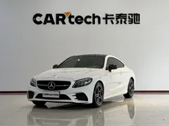 2022 Mercedes-Benz C-Class C 260 Coupe, белый — фото 1