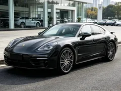 2021 Porsche Panamera 2.9T, чёрный — фото 1
