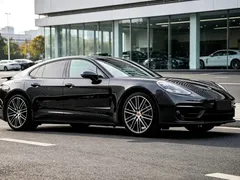 2021 Porsche Panamera 2.9T, чёрный — фото 2