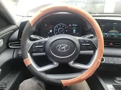 2022 Hyundai Elantra 1.5L CVT GLX Elite, белый — фото 11