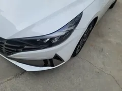 2022 Hyundai Elantra 1.5L CVT GLX Elite, белый — фото 24
