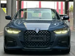 2021 BMW 4 Series 425i Convertible M Sport Package, синий — фото 2