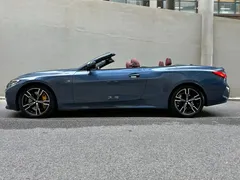2021 BMW 4 Series 425i Convertible M Sport Package, синий — фото 3