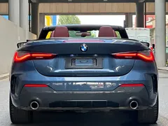 2021 BMW 4 Series 425i Convertible M Sport Package, синий — фото 4