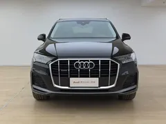 2021 Audi Q7 55 TFSI quattro S line Sport, чёрный — фото 2