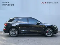 2022 Audi Q5L 40T Luxury Dynamic, чёрный — фото 3
