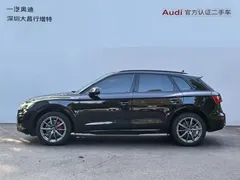 2022 Audi Q5L 40T Luxury Dynamic, чёрный — фото 4