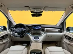 2022 Mercedes-Benz V-Class V 260 L Long Wheelbase Premium, чёрный — фото 46