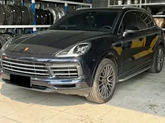 2022 Porsche Cayenne 3.0T Platinum, синий — фото 1