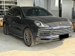 2022 Porsche Cayenne 3.0T Platinum, синий — фото 2