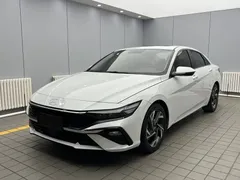 2023 Hyundai Elantra 1.5L CVT GLX Elite, белый — фото 1