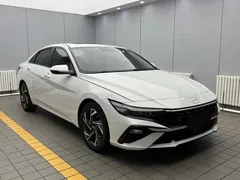 2023 Hyundai Elantra 1.5L CVT GLX Elite, белый — фото 3