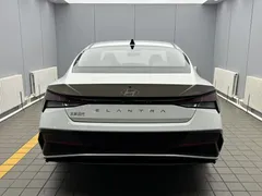 2023 Hyundai Elantra 1.5L CVT GLX Elite, белый — фото 5