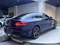 2021 Mercedes-Benz C-Class C 200 Coupe, синий — фото 6