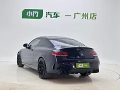 2022 Mercedes-Benz C-Class C 200 Coupe, синий — фото 2