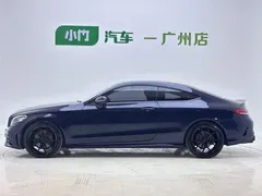 2022 Mercedes-Benz C-Class C 200 Coupe, синий — фото 6