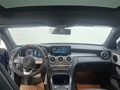 2022 Mercedes-Benz C-Class C 200 Coupe, синий — фото 22