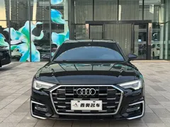 2022 Audi A6L 55 TFSI quattro Premium Sport, чёрный — фото 3