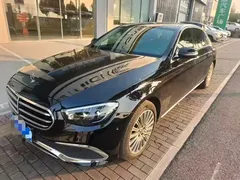 2023 Mercedes-Benz E-Class E 300 L Luxury, чёрный — фото 1