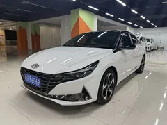 2022 Hyundai Elantra 1.5L CVT GLX Elite, белый — фото 1