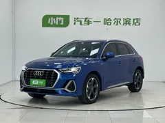 2023 Audi Q3 35 TFSI Fashion Sport 1.4T, синий — фото 1