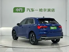 2023 Audi Q3 35 TFSI Fashion Sport 1.4T, синий — фото 4
