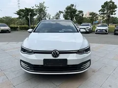 2021 Volkswagen Golf 280TSI DSG Pro, белый — фото 2