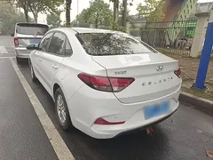 2020 Hyundai Elantra 1.6L AT GL, белый — фото 5