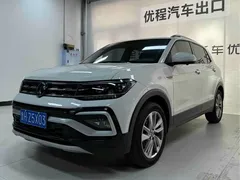 2022 Volkswagen T-Cross 1.5L AT Comfort, белый — фото 1