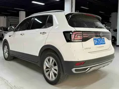 2022 Volkswagen T-Cross 1.5L AT Comfort, белый — фото 7