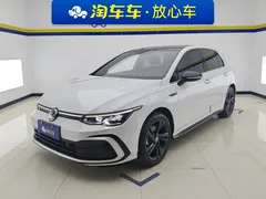 2023 Volkswagen Golf 280TSI DSG R-Line Lite, белый — фото 1