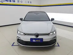 2023 Volkswagen Golf 280TSI DSG R-Line Lite, белый — фото 2