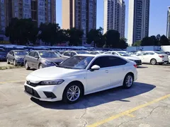 2022 Honda Civic 240Turbo CVT, белый — фото 1