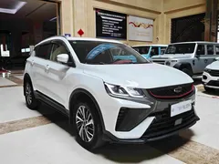 2021 Geely Coolray 1.4T DCT Platinum, белый — фото 3
