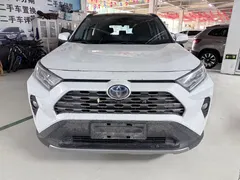 2021 Toyota RAV4 Hybrid 2.5L E-CVT 4WD Flagship, белый — фото 2
