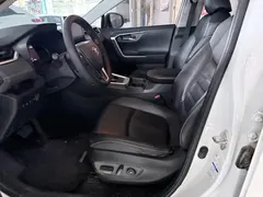 2021 Toyota RAV4 Hybrid 2.5L E-CVT 4WD Flagship, белый — фото 8