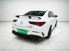2022 Mercedes-Benz CLA AMG 45 S 4MATIC, белый — фото 4