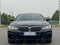 2022 BMW 5 Series 530Li M Sport Package, чёрный — фото 2