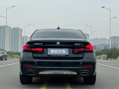 2022 BMW 5 Series 530Li M Sport Package, чёрный — фото 9