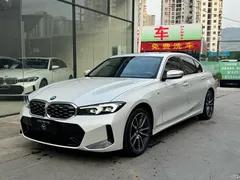 2023 BMW 3 Series 325Li M Sport Package, белый — фото 1
