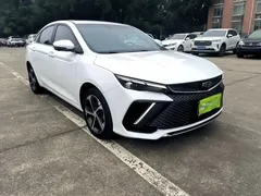 2022 Geely Emgrand L 1.4T CVT Ultimate, белый — фото 4