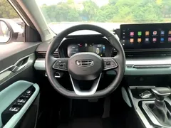 2022 Geely Emgrand L 1.4T CVT Ultimate, белый — фото 11