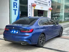 2022 BMW 3 Series 325Li M Sport, синий — фото 4