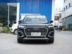 2022 Audi Q5L 45T Luxury Dynamic, чёрный — фото 2