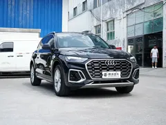 2022 Audi Q5L 45T Luxury Dynamic, чёрный — фото 3