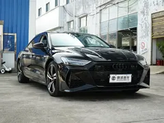 2022 Audi A7L 45 TFSI quattro S-line, чёрный — фото 3